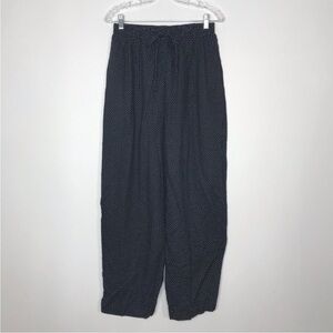 Ivy Club Classic Vintage Black and White Polka Dot Pants
